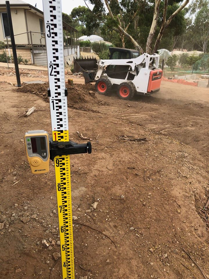 Extensive preparations for major landscaping at Gawler