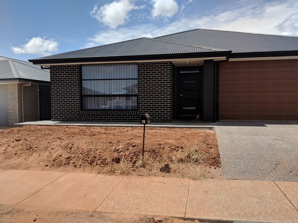 New yard for new home at Blakeview